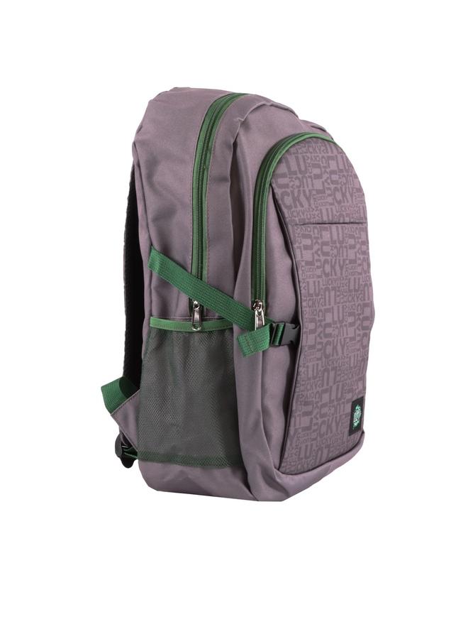 Biggdesign Grey Moods Up Laptop Backpack with USB Charging Port - Image 3