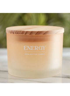 Home Box Nourish Energy Jar Candle with Wooden Lid 292 g  - Image 1