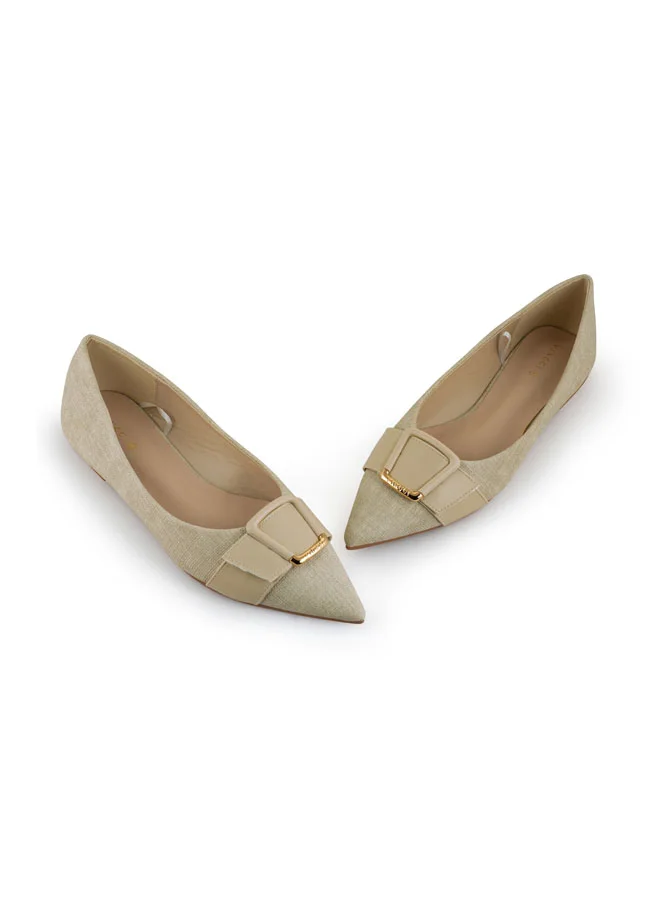 Vincci Women Pointed Toe Low Heel pumps
