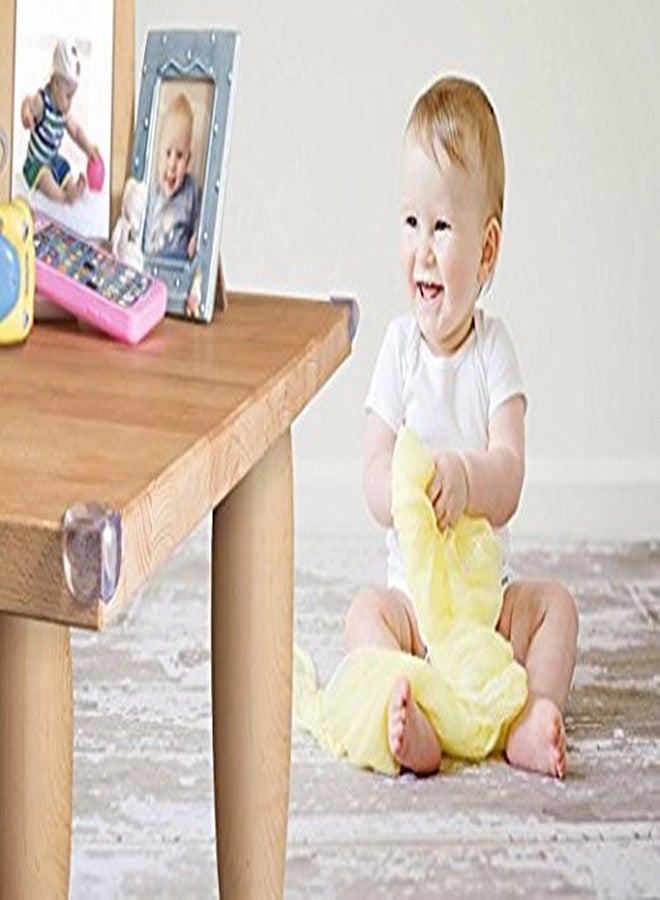 Iktu Baby Safety Corner Guards Infant Bumpers Edge Corner Guards Table Safety Guard Protector Clear Soft Corner Cushions (12 Pieces) - Image 3