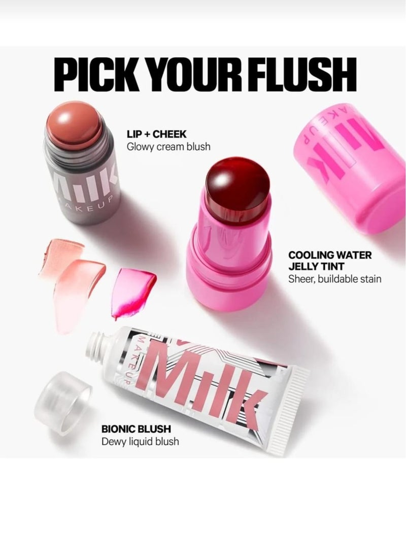 ميلك ميكب مورد شفاه جيلي كوولنج ووتر من ميلك ميك اب لون بارست 5 مل مورد شفاه ومرطب - Image 3