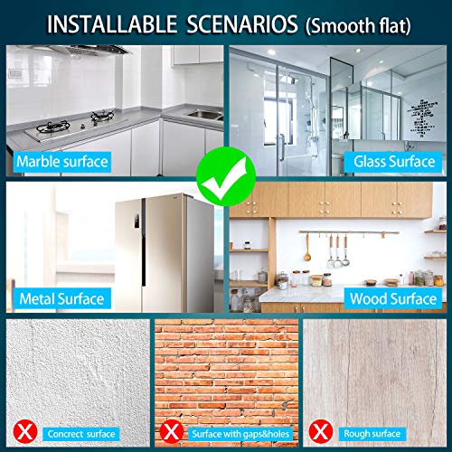 Awpeye 60 Pack Universal Clear PVC Suction Cups with Hooks for Shower, Window, Kitchen, Bathroom, Wall, Glass - Image 5