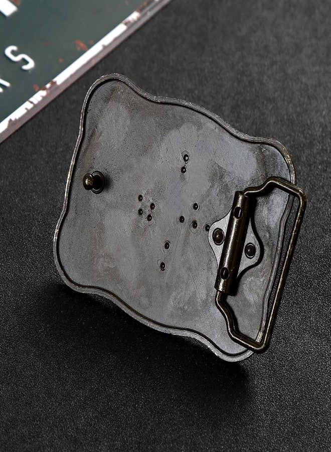 KDG Cowboy Up Belt Buckle Vintage Western Belt Buckle for Men Women - Image 4