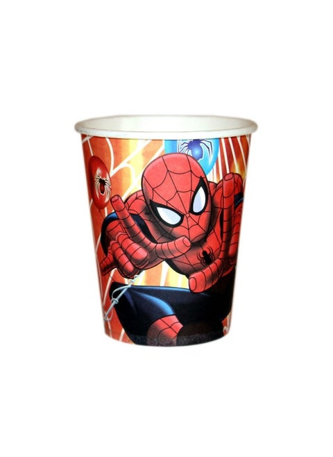 SPIDERMAN CUPS 6 PCS