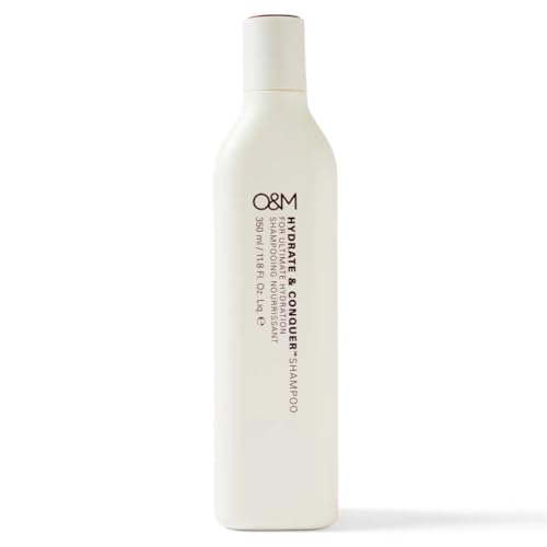 OM Hydrate  Conquer Vegan Moisturizing Shampoo For Women  Men Dry Damaged Colored Hair Organic Coconut Oil Vitamin A B C  E Amino Acids ParabenSulfateFree Made in Australia 350ml