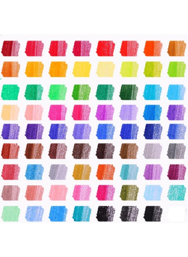 Wynhard Colour Pencil Set Pencil Colours 72Pcs Color Pencil Set for Artists Drawing Colour Pencils Coloured Pencils Pencil Color Set Colored Pencils Colouring Pencils for Shading Sketching Adults - Image 5