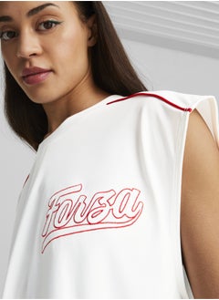 بوما تيشيرت PUMA x SCUDERIA FERRARI x JUNE AMBROSE ASMTRC للنساء  - Image 2