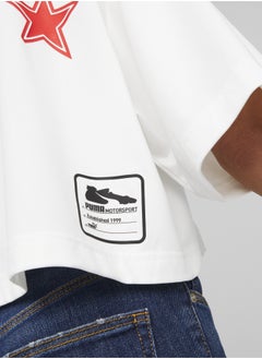 بوما تيشيرت PUMA x SCUDERIA FERRARI x JUNE AMBROSE ASMTRC للنساء  - Image 5
