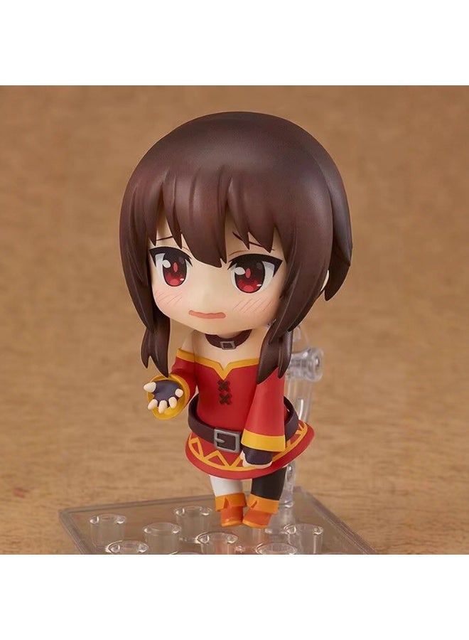 عام كونوسوبا ميجومين المنقولة استبدال الوجه دمية نموذج الديكور سطح المكتب الديكور لعبة هدية للعائلة والأصدقاء - Image 4