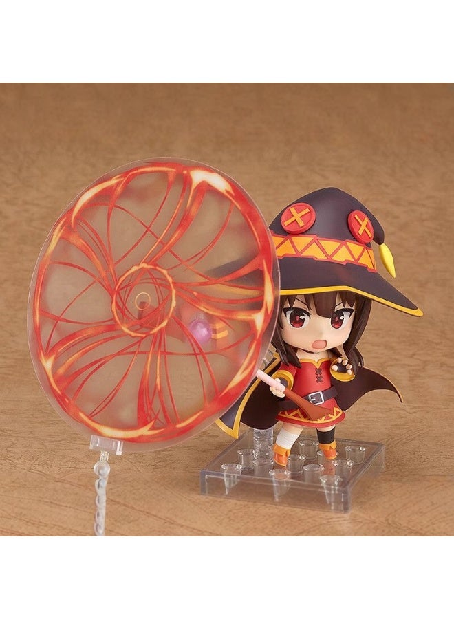 عام كونوسوبا ميجومين المنقولة استبدال الوجه دمية نموذج الديكور سطح المكتب الديكور لعبة هدية للعائلة والأصدقاء - Image 3