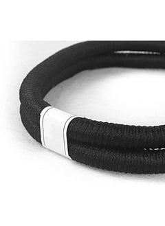 MYK MYK Casual Agal for Kids , Arab Aqel Rope for Arabic Egal MYK Headband Keffiyeh Shemagh Wrap Saudi Headband Black Scarf Cord  - Image 2