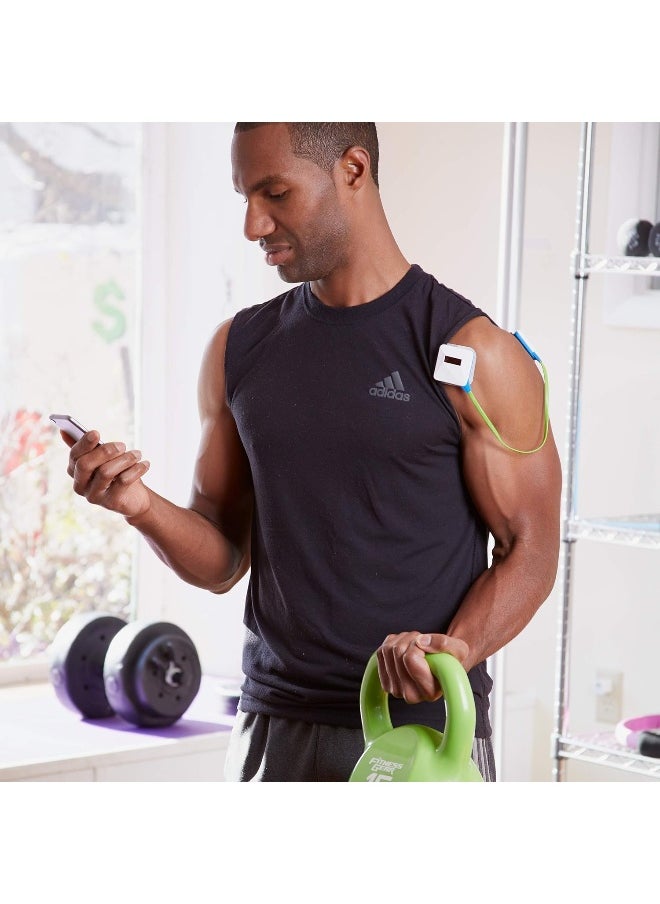 AccuRelief - AccuRelief Wireless Tens Unit and EMS Muscle Stimulator - Includes Pulse Massager - Pain Relief Device with Remote and Mobile App - Image 1