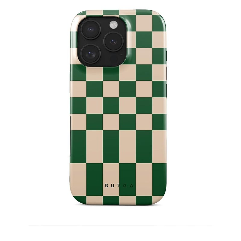 BURGA Phone Case for iPhone 16 Pro - Cute, Trendy, Aesthetic, Designer Pattern, 16pro Phone Cover, Hard Shell Protection - fits Apple iPhone 16 Pro Case for Women and Men - Image 1