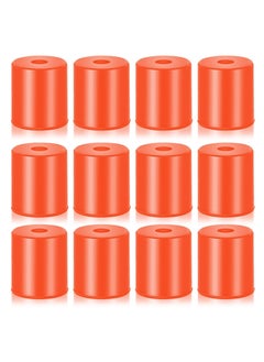 Y&D 3D Printer Heat Bed Leveling Parts,12Pcs Hot Mounts Column Stable Tool, Parts Buffer Silicone Compatible with CR-10 Ender 3 Bottom Connect (Brown, 0.7 Inches)  - Image 1