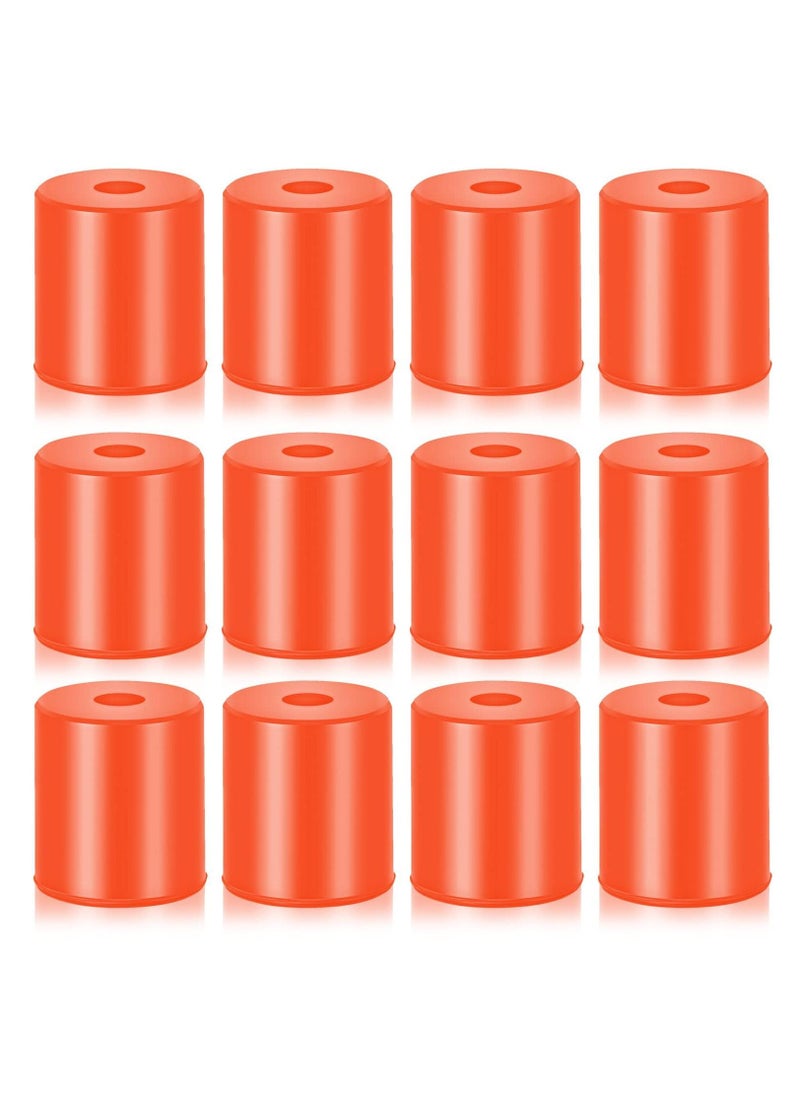 Y&D 3D Printer Heat Bed Leveling Parts,12Pcs Hot Mounts Column Stable Tool, Parts Buffer Silicone Compatible with CR-10 Ender 3 Bottom Connect (Brown, 0.7 Inches)  - Image 1