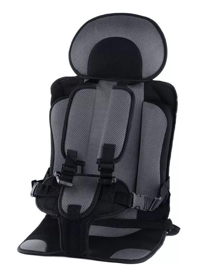 Gonice Baby Safety Seat Car Portable Child Chair Color Gray with black  - Image 3
