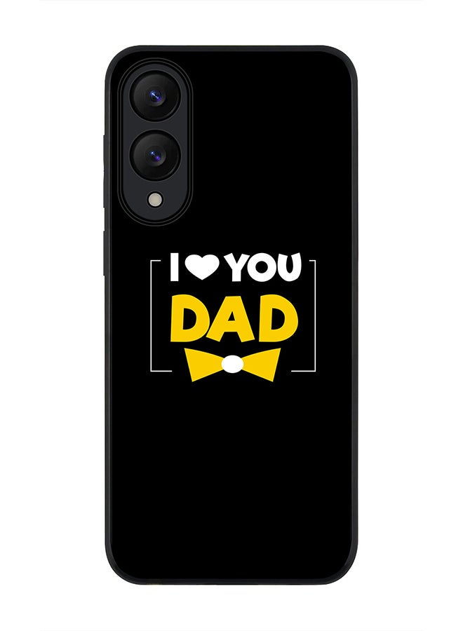 Stylizedd For Samsung Galaxy S25 Edge Case,Slim fit Camera Protection, Shockproof Thin Phone cover  - I Loveyou Dad