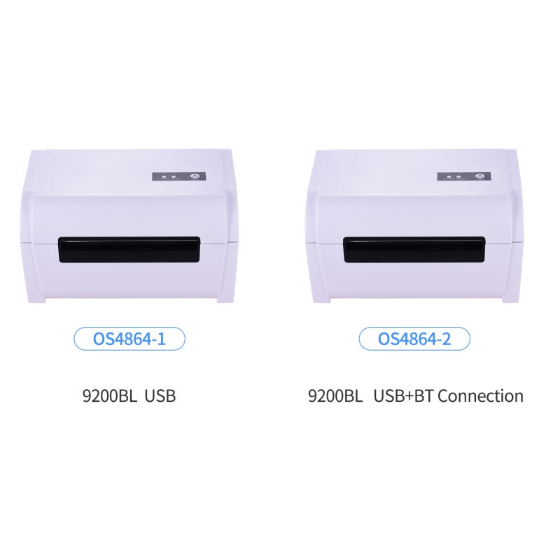 Thermal Shipping Label Printer: 160mm/s Print Speed 203dpi Resolution - Wide Platform & System Compatibility Wireless BT USB Connectivity Label Maker for Small Business Home Office Retail Shipping - Image 4