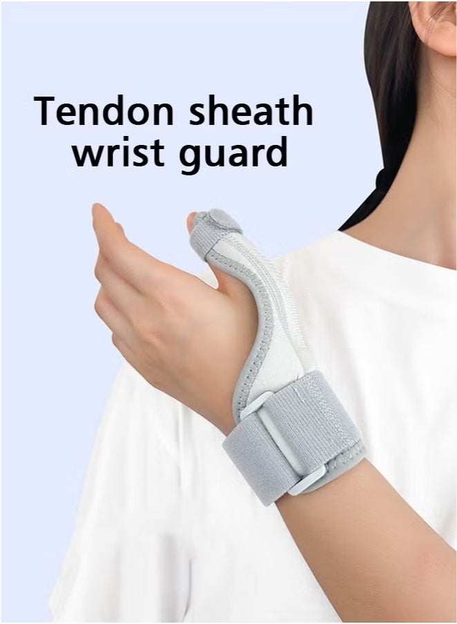 GIFT Thumb Brace for Men and Women, Joint Thumb Spica Splint for Pain Relief, Tendonitis, Thumb Wrist Stabilization Support for Right or Left Hand (Grey) - Image 3