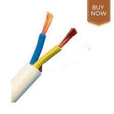 Litost أسلاك نحاسية متعددة النواة من PVC 15 مم × 2 نواة مع علامة ISI بطول 10 متر 32 قدم - Image 3