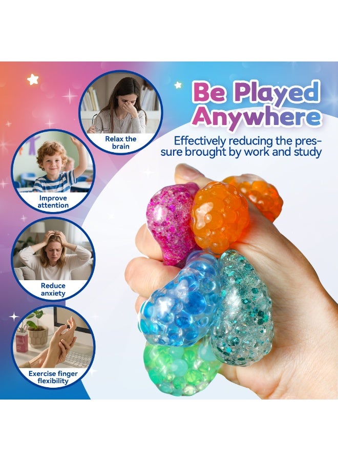 Redmaple DIY Stress Ball Slime Kit, Make Your Own Squishy Balls with Slime & Add-Ins, Creative Sensory Toy for Kids - Image 2