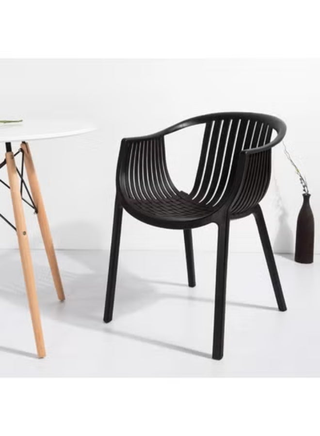 كونسيبت هوم طقم 2 كرسي مطبخ متعدد الاستخدامات أسود ارجل - Image 3