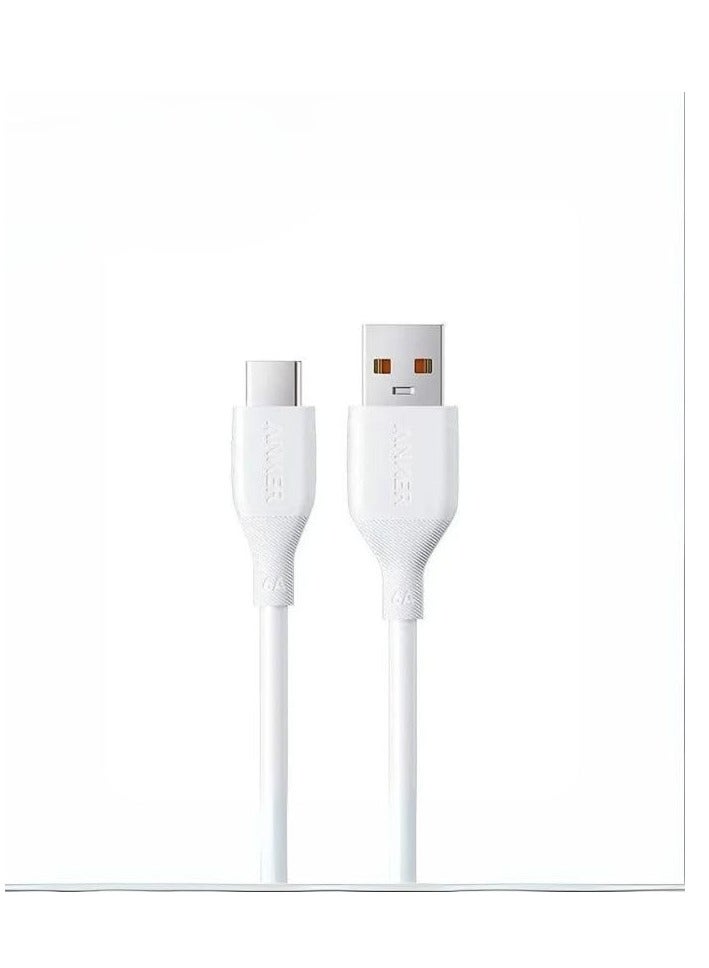 أنكر Anker Cable usb-a To usb-c 6a 1 0m High Durability Type C Braided Charging Cable A8001 usbc 1 M 100W