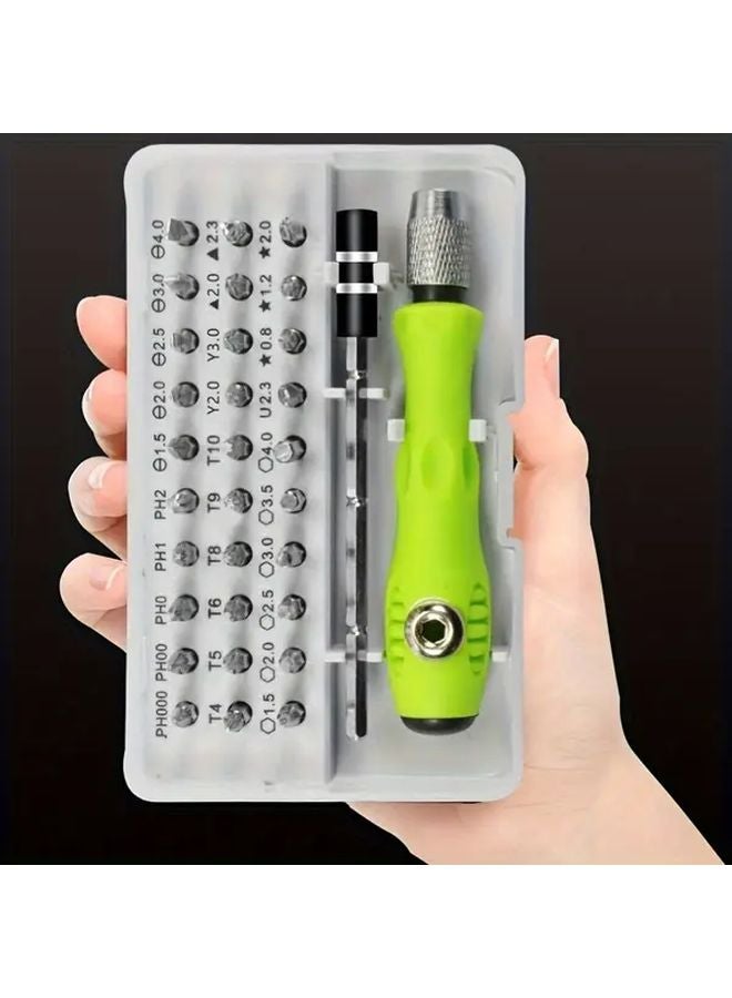 32 في 1 مجموعة مفكات متعددة الوظائف مصنوعة من فاناديوم الكروم الفولاذي بتصميم مريح غير قابل للانزلاق - Image 3