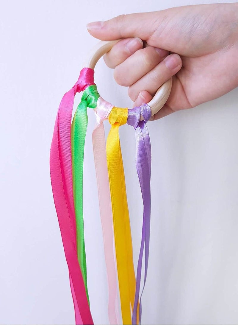 KASTWAVE Metallic Glitter Ribbons Rolls Decorative Ribbons, 36 Colors 900 Yards, 25 Yard/roll Satin Ribbon - Image 4