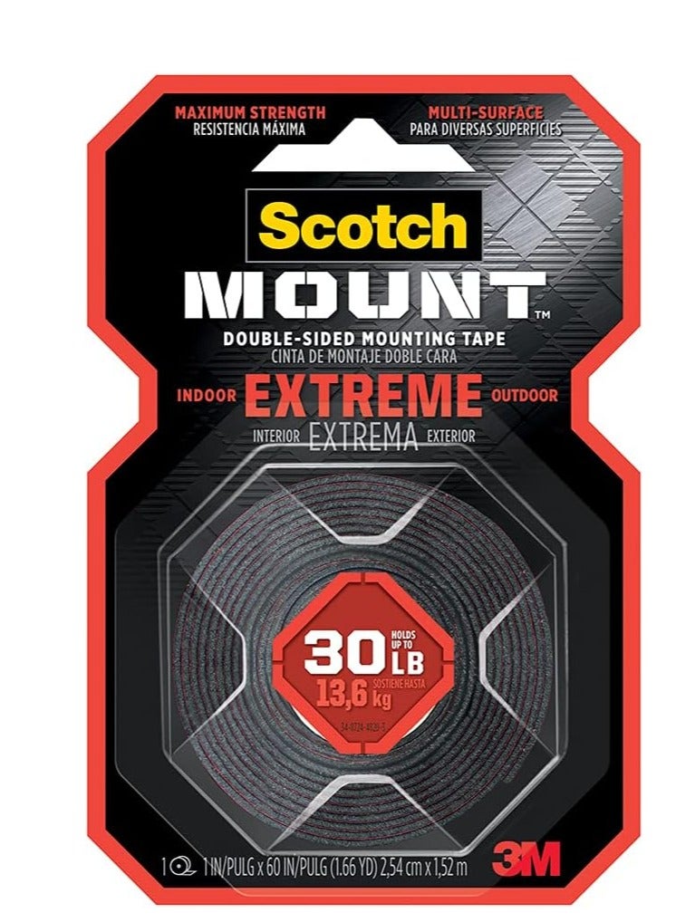 Scotch  Scotch-Mount Extreme Double-Sided Mounting Tape  - Image 1