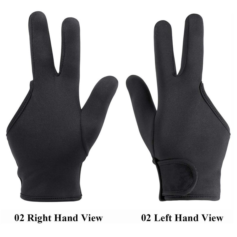 FALETO Professional Heat Resistant Gloves 3 Finger Mittens Protection Gloves for Barber Hair Styling Curling, Perming,Hair Straightening, Curling Wand and Flat Iron - Image 4