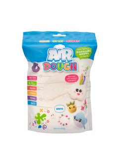 Scentco Air Dough White Air Dry Ultra Light Nontoxic Modeling Clay In A Resealable Bag Including Tutorial Videos (Educational Create & Decorate Diy Kids Gifts Arts & Crafts For Boys & Girls)  - Image 1