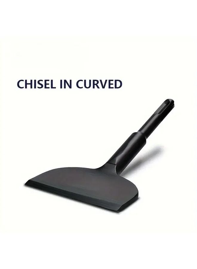 Black 75x165mm SDS Plus Carbide Tile Chisel For Precision Grout Removal - Image 2