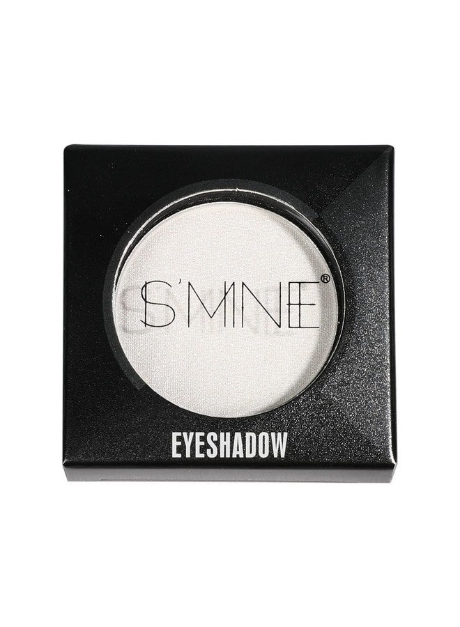 IS'MINE ISMINE Single Eyeshadow Powder Palette Shimmer Pearl White, High Pigment, Longwear Single White Eye Makeup for Day & Night (#01) - Image 2