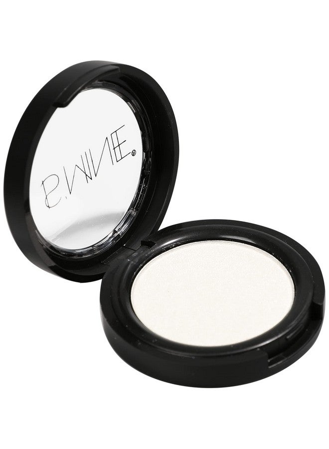 IS'MINE ISMINE Single Eyeshadow Powder Palette Shimmer Pearl White, High Pigment, Longwear Single White Eye Makeup for Day & Night (#01) - Image 4