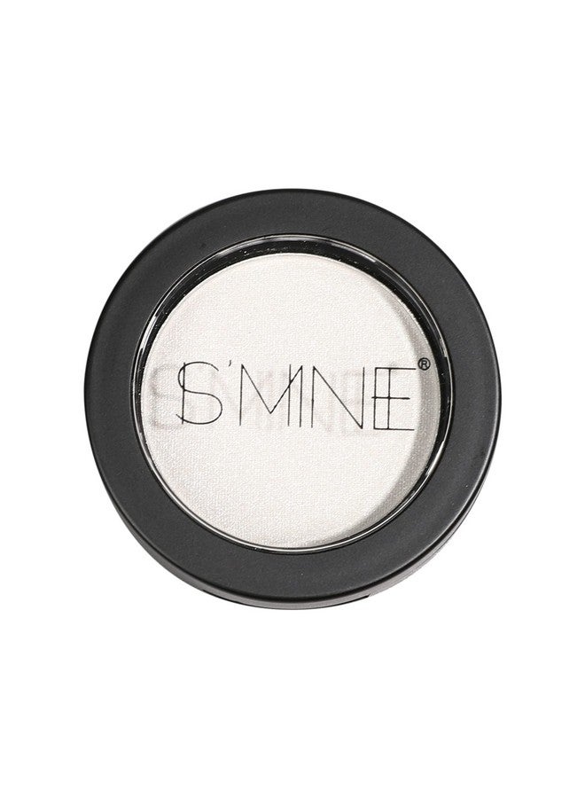 IS'MINE ISMINE Single Eyeshadow Powder Palette Shimmer Pearl White, High Pigment, Longwear Single White Eye Makeup for Day & Night (#01) - Image 3