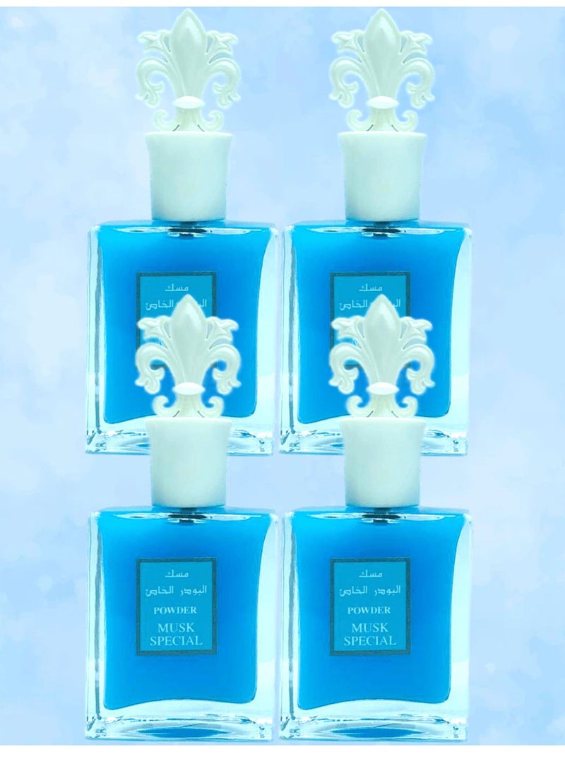 بيليزا 4 قطع عطر مسك البودر الخاص 75 مل EDP - Image 1