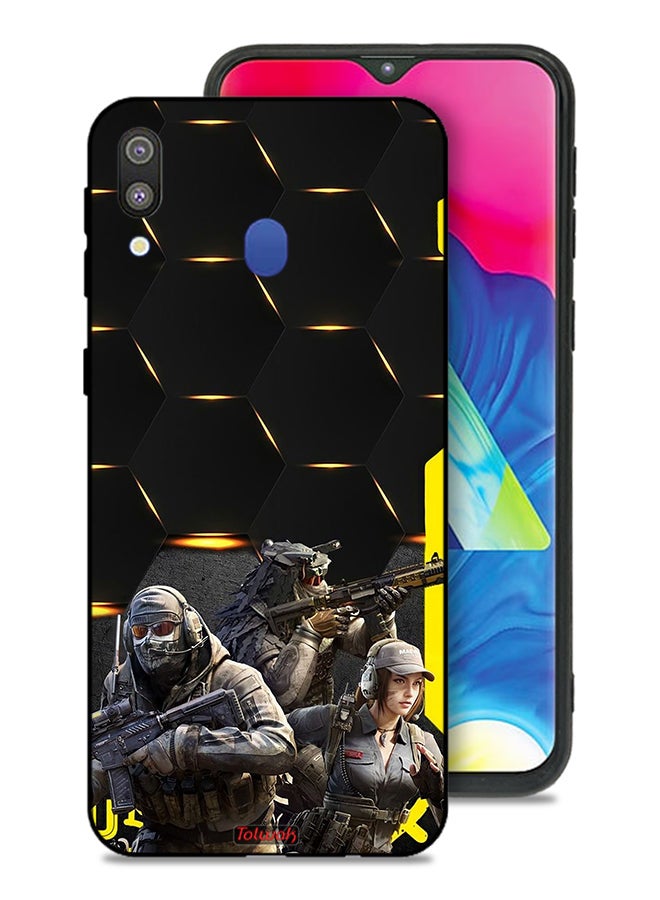 Tolwak Samsung Galaxy M20 Protective Case Cover Cyberpunk Wallpaper - Image 1