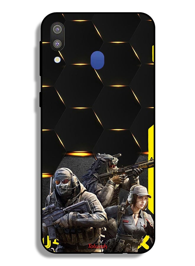Tolwak Samsung Galaxy M20 Protective Case Cover Cyberpunk Wallpaper - Image 2