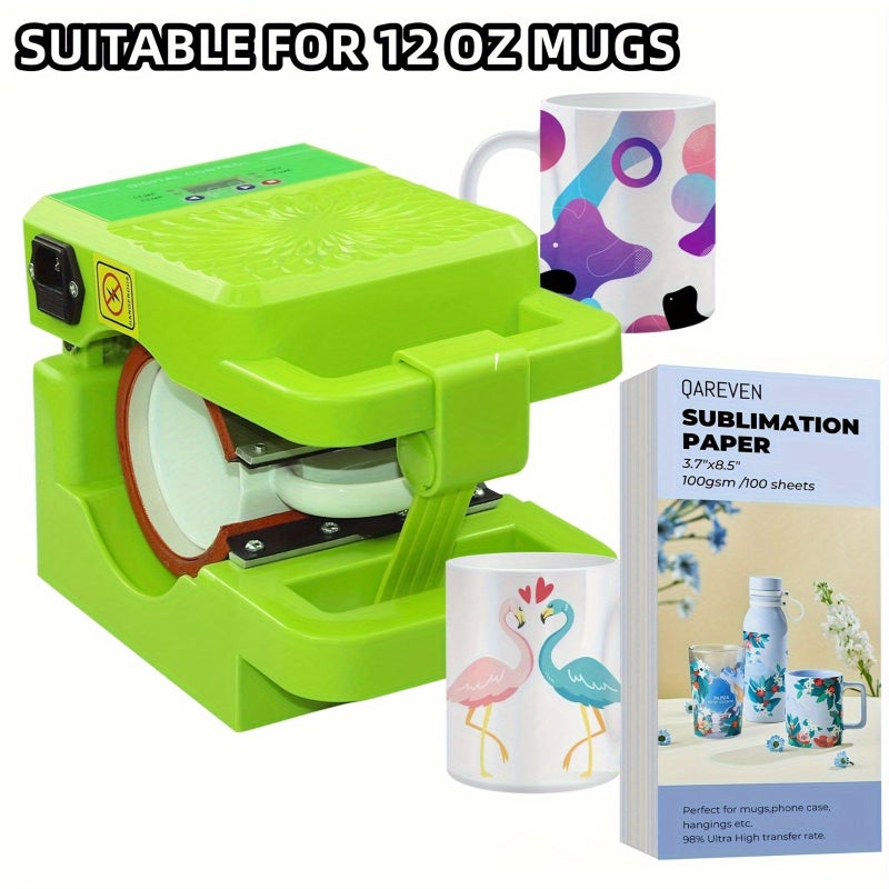Sublimation Paper 3.7x8.5 Inch 100 Sheets for Inkjet Printer 12 Oz Mugs Unique Gift - Image 4