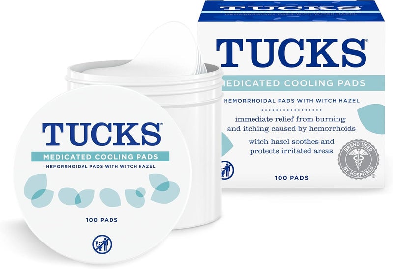 Tucks, Medicated Cooling Pads, 100 Pads - Image 3