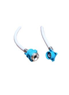 CELERITAS celeritas 4 Meter PVC Flexible Washing Machine Water InletInflow Hose Pipe with Tap AdaptersConnectors for Front Top Load Fully Automatic Washing Machines all other brands sutaible inlete pipe  - Image 2