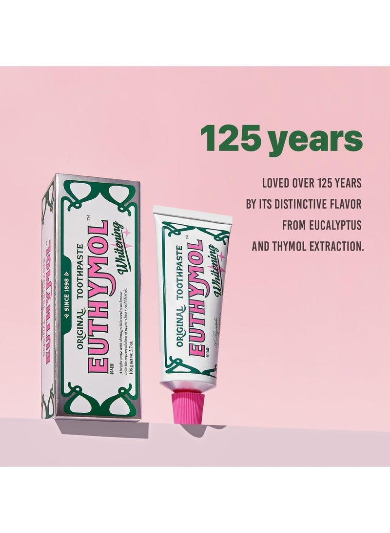Euthymol Original Toothpaste Whitening 75ml + Toothbrush - Image 5