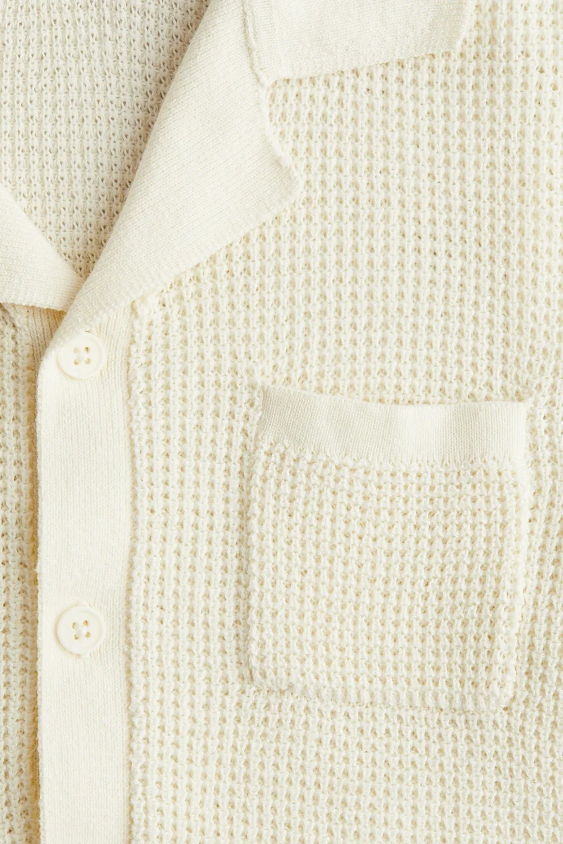H&M Knitted resort shirt