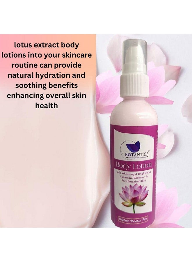 BOTANTICA lotus extract Daily Body Lotion | Non Greasy | Cools and Refreshes Skin | SPF 20 | For All Skin Types | 100 ml - Image 5