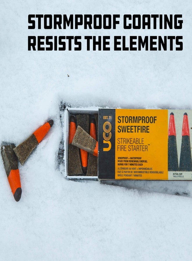 UCO Stormproof Sweetfire Strikeable Firestarters PK20 - Image 4