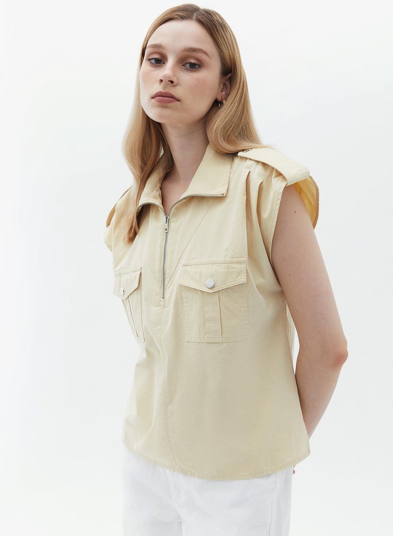 OXXO Ladies Woven BLOUSE - Image 3