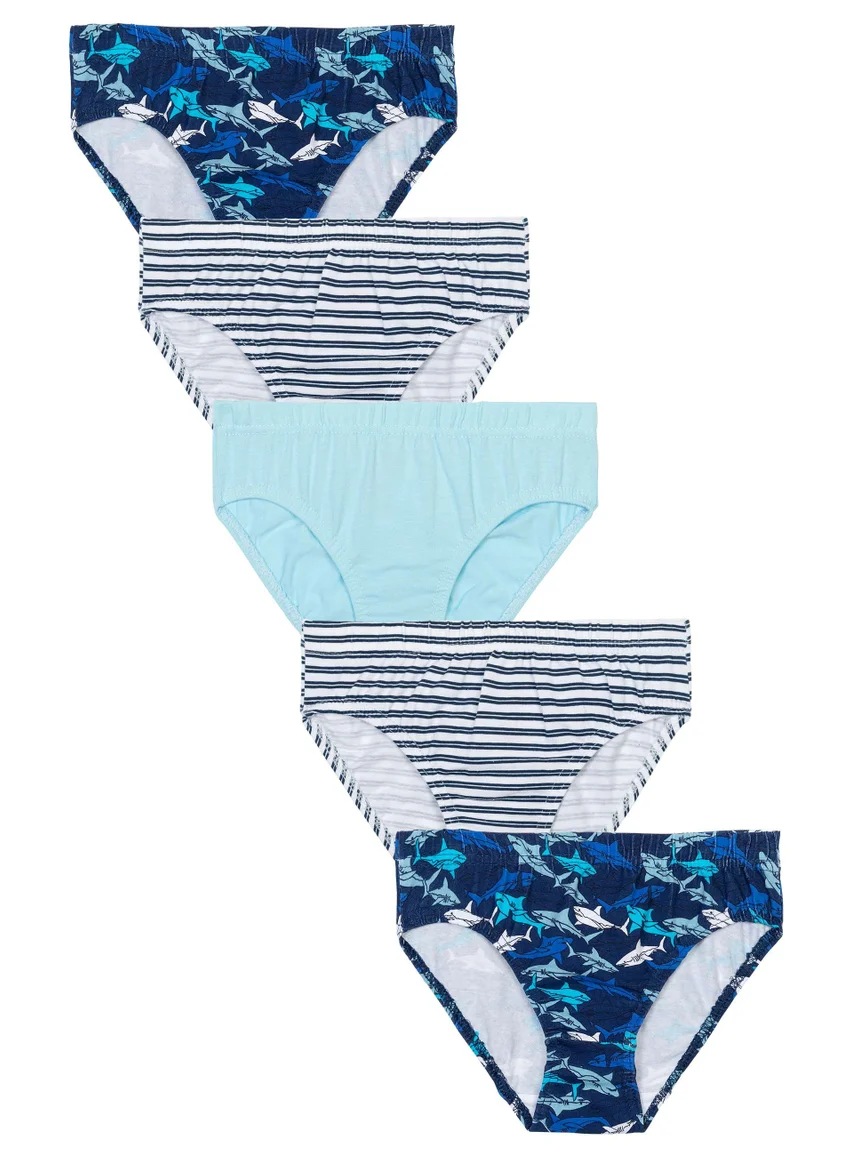 مينوتي Kids Boys  Five Pack Set Of Briefs