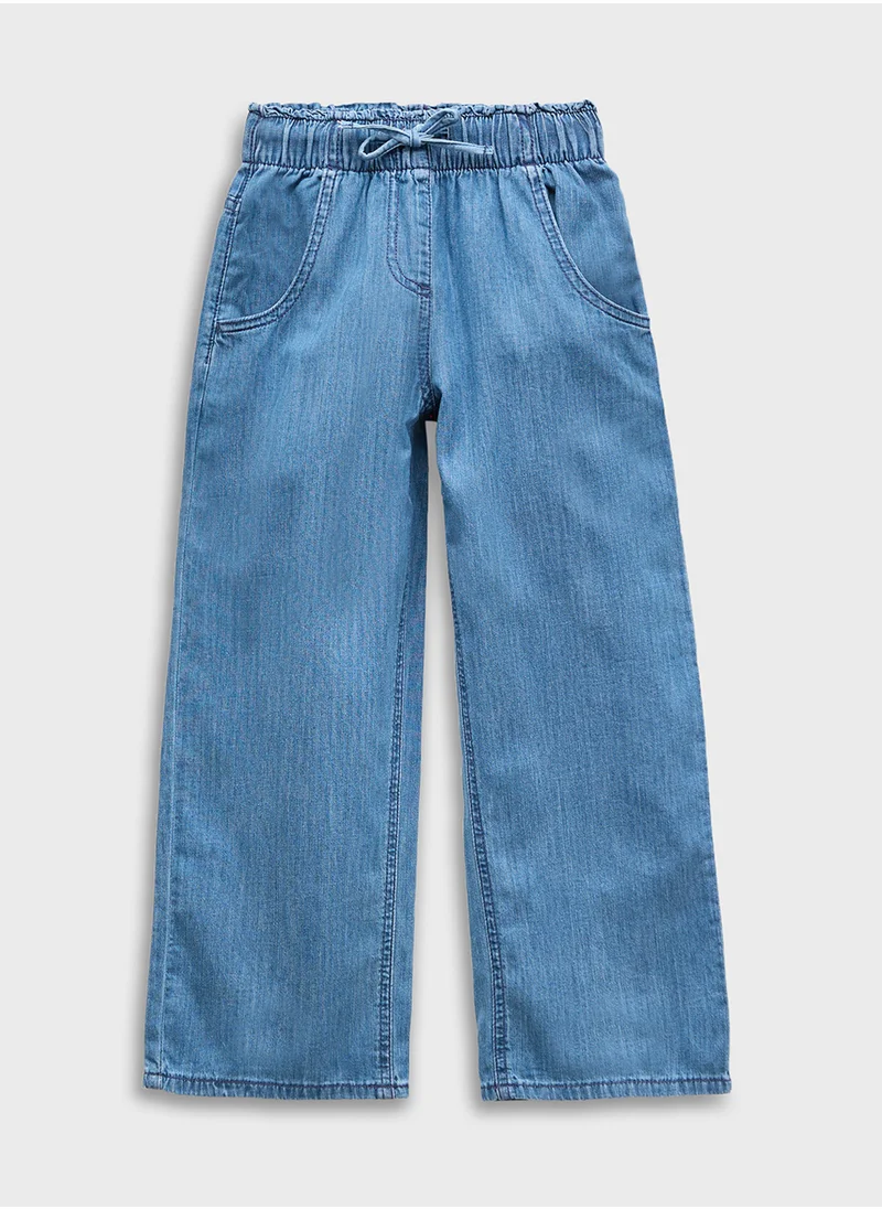 ريبلز مع نمشي Girls Relaxed Fit Pants