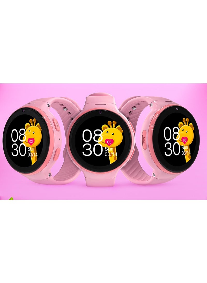 porodo Smart Watch for Kids with JuniCare app and WhatsApp / IP67 Water Resistant / 1.3" Touch Screen / 2 Days Working Time / Count Steps- Pink - Image 5